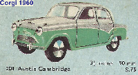<a href='../files/catalogue/Corgi/201/1960201.jpg' target='dimg'>Corgi 1960 201  Austin Cambridge Saloon</a>