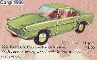 <a href='../files/catalogue/Corgi/222/1960222.jpg' target='dimg'>Corgi 1960 222  Renault Floride Caravelle</a>