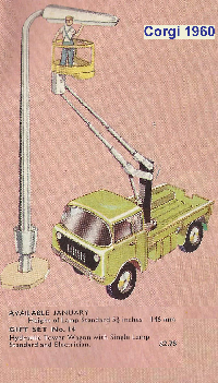 <a href='../files/catalogue/Corgi/gs14/1963gs14.jpg' target='dimg'>Corgi 1963 gs14  Hydraulic Tower Wagon with Lamp Standard and Electrician</a>