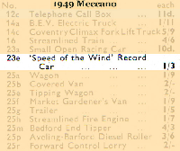 <a href='../files/catalogue/Dinky/23e/193923e.jpg' target='dimg'>Dinky 1939 23e  Speed of the Wind</a>