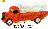 <a href='../files/catalogue/Dinky/413/1956413.jpg' target='dimg'>Dinky 1956 413  Austin Covered Wagon</a>