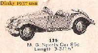 <a href='../files/catalogue/Dinky/129/1957129.jpg' target='dimg'>Dinky 1957 129  M.G. Sports Car</a>