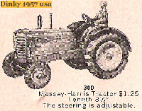 <a href='../files/catalogue/Dinky/300/1957300.jpg' target='dimg'>Dinky 1957 300  Massey-Harris Tractor</a>