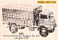 <a href='../files/catalogue/Dinky/623/1957623.jpg' target='dimg'>Dinky 1957 623  Army Covered Wagon</a>