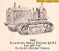 <a href='../files/catalogue/Dinky/963/1957963.jpg' target='dimg'>Dinky 1957 963  Blaw Knox Heavy Tractor</a>