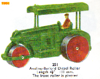 <a href='../files/catalogue/Dinky/251/1958251.jpg' target='dimg'>Dinky 1958 251  Aveling-Barford Diesel Roller</a>