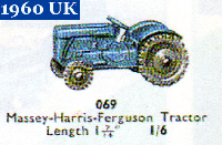 <a href='../files/catalogue/Dinky/069/1960069.jpg' target='dimg'>Dinky 1960 069  Massey-Harris-Ferguson Tractor</a>