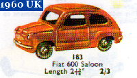 <a href='../files/catalogue/Dinky/183/1960183.jpg' target='dimg'>Dinky 1960 183  Fiat 600 Saloon</a>