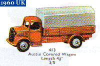 <a href='../files/catalogue/Dinky/413/1960413.jpg' target='dimg'>Dinky 1960 413  Austin Covered Wagon</a>