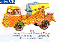 <a href='../files/catalogue/Dinky/960/1960960.jpg' target='dimg'>Dinky 1960 960  Albion Lorry Mounted Concrete Mixer</a>