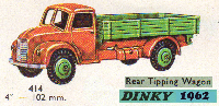 <a href='../files/catalogue/Dinky/414/1962414.jpg' target='dimg'>Dinky 1962 414  Rear Tipping Wagon</a>