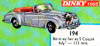 <a href='../files/catalogue/Dinky/194/1965194.jpg' target='dimg'>Dinky 1965 194  Bentley Coupe</a>