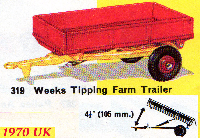 <a href='../files/catalogue/Dinky/319/1970319.jpg' target='dimg'>Dinky 1970 319  Weeks Tipping Farm Trailer</a>