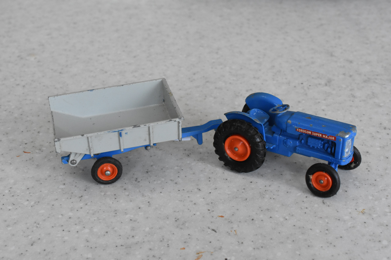 Lesney Fordson Tractor and Whitlock Trailer 11